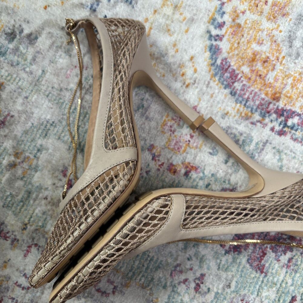 Bottega Veneta Stretch Mesh Pumps - Picture 4 of 8